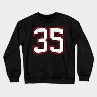 Number Thirty Five 35 Crewneck Sweatshirt